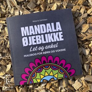 Mandala Øjeblikke: Let og enkel malebog for børn og voksne
